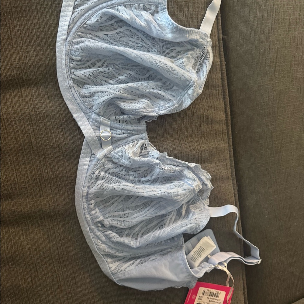 Secret Treasures Light Blue Lace Bra